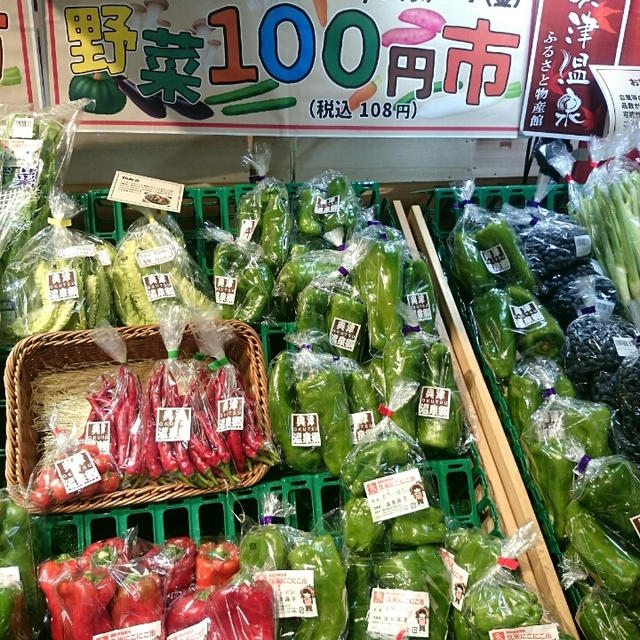 野菜100円市@とっとり・おかやま新橋館
