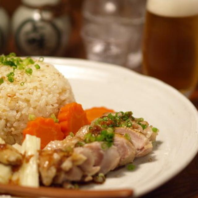 土鍋海南鶏飯　　　作り方とレシピ