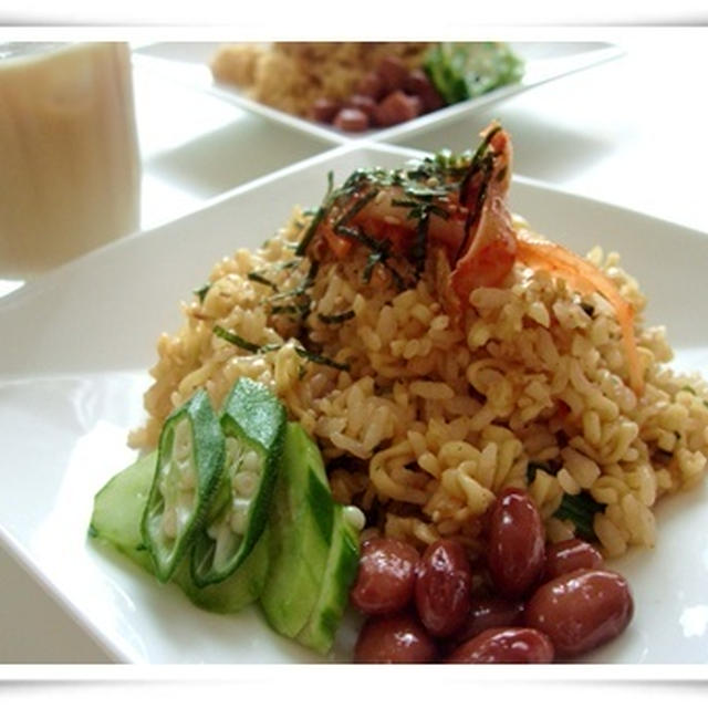 インスタント食品でワンプレート