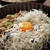 塩麹卵黄乗せ釜揚げしらす丼でジャコチャージ。
