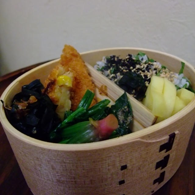 コロッケお弁当。
