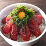 メシ通『魚介を使った簡単レシピ 』☆ まぐろのみそだれ漬け丼