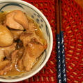 鶏肉と里芋の炒め煮　生姜風味