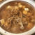 肉豆腐　楽園のサテトムプラスで味変しながらいただきました！