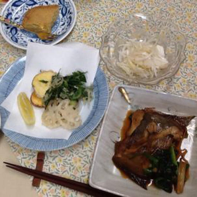 3月第1週、春野菜づくしの和食