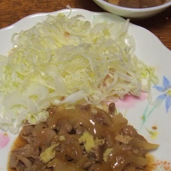 豚の生姜焼き