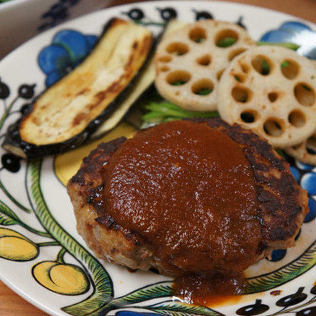 ほろほろ食感 ♪ こねないハンバーグ