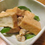 【旨魚料理】アサリと厚揚げのうま煮