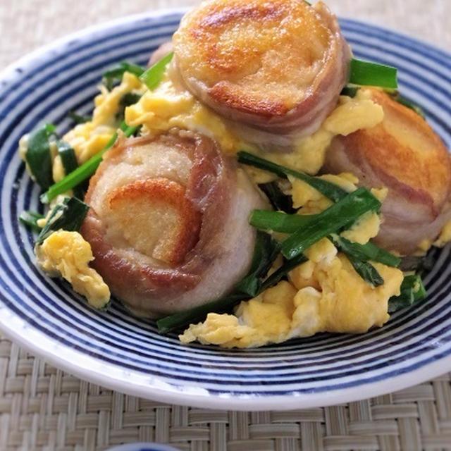 食パンで作る！びっくりニラ卵とじ