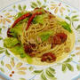 セミドライトマトのパスタ