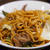 料理をつくる時間が足りなくて手抜き料理。今日は焼きそば