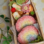 虹色巻き寿司の作り方