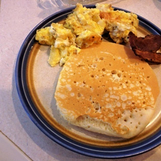 アメリカ人の中で～クリスマスの朝～    レンジでチン料理