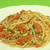 納豆・塩辛うどんパスタ