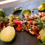 Potager de Lentille verte du Puy　野菜畑風レンズ豆のサラダGarden Potager! Puy lentil, Feta, Tomato  salad