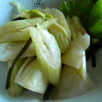 セロリの漬けもの