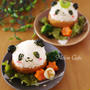 【レシピ】お買いものパンダと小パンダのキャラクター稲荷ずし（すし酢は、食べやすいはちみつ風味♪）