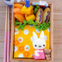 Miffy Bento and Polka Dot Egg Sheet Recipe　ミッフィーのキャラベンと可愛い薄焼き卵のレシピ
