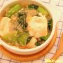 あったかメニュー★チンゲン菜と豆腐の明太あん♪♪
