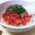 サンシャイントマトの納豆丼～温玉添え