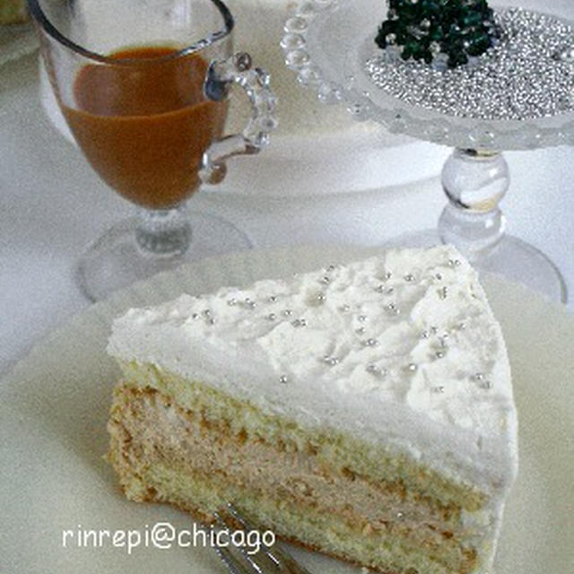 ミルキーホワイトキャラメルケーキ