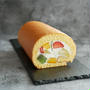 フルーツたっぷりロールケーキ♪