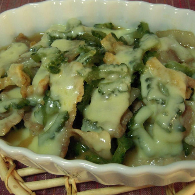 ゴーヤのチーズ焼き