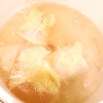 御弁当にロールキャベツ
