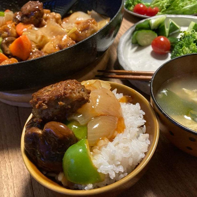 酢豚と初バーミヤン♪