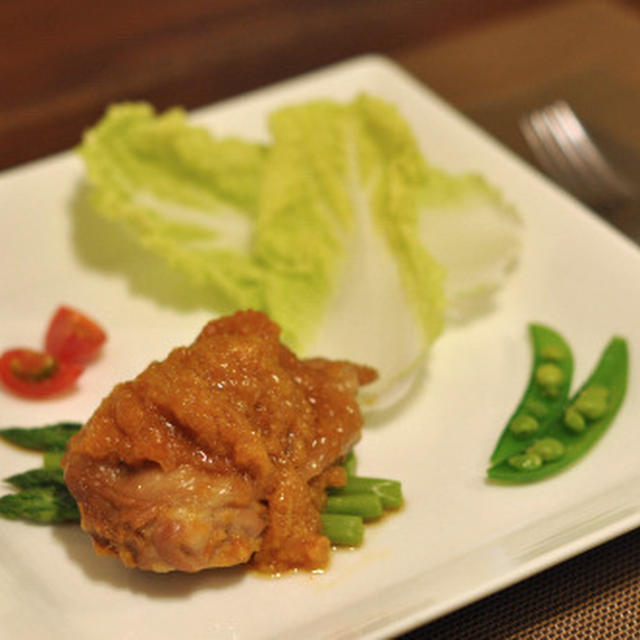 lekue「スチームロースター」で 鶏肉のみかん煮