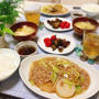 お大根とキャベツのトロトロ豚そぼろかけの夕ご飯