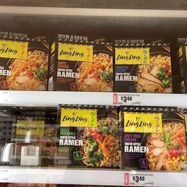 アメリカの冷凍ラーメンを食べてみた