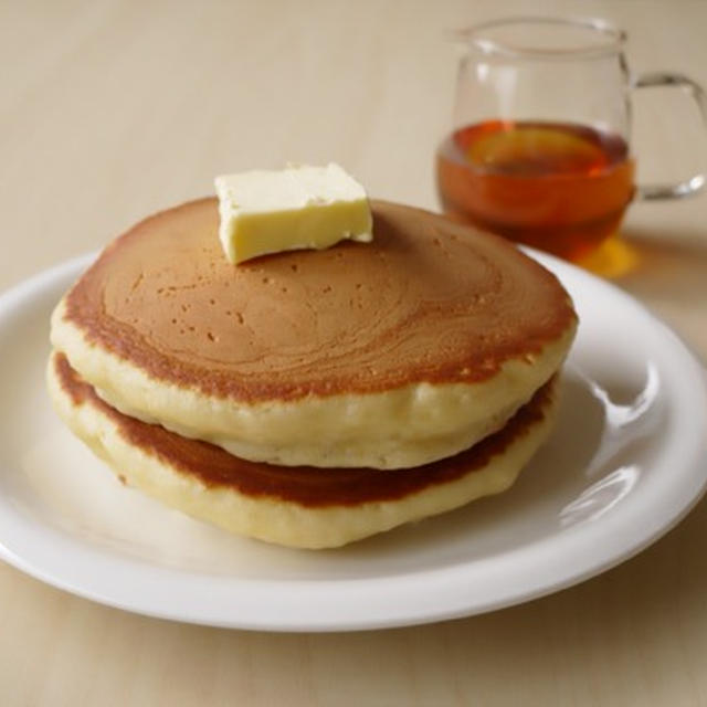 昔ながらの分厚いホットケーキ By ひよこさん レシピブログ 料理ブログのレシピ満載