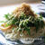 カリカリおじゃことピリ辛イカ炒めのサラダうどん☆