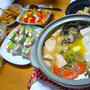 味噌バター鍋と日本酒で女子会♪