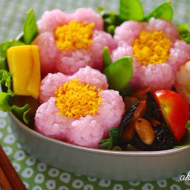 お花のお弁当