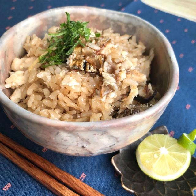 【臭みを焼いて炊飯器にお任せ！】コレステロール低下に↓焼きタチウオの炊き込みご飯♡レシピ