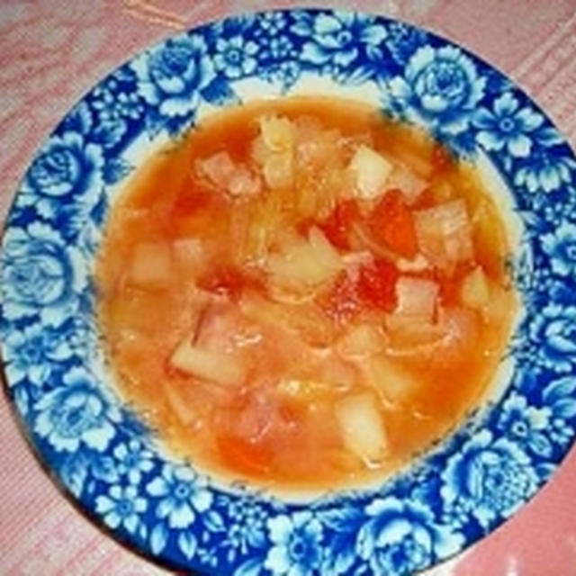 野菜たっぷりのミネストローネ☆パスタ入り