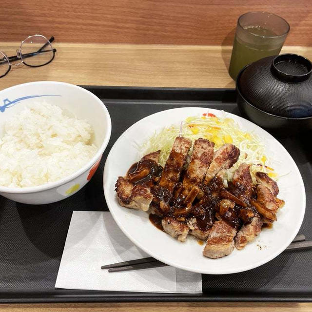 極厚200gトンテキ定食リターンズ 〜松屋〜