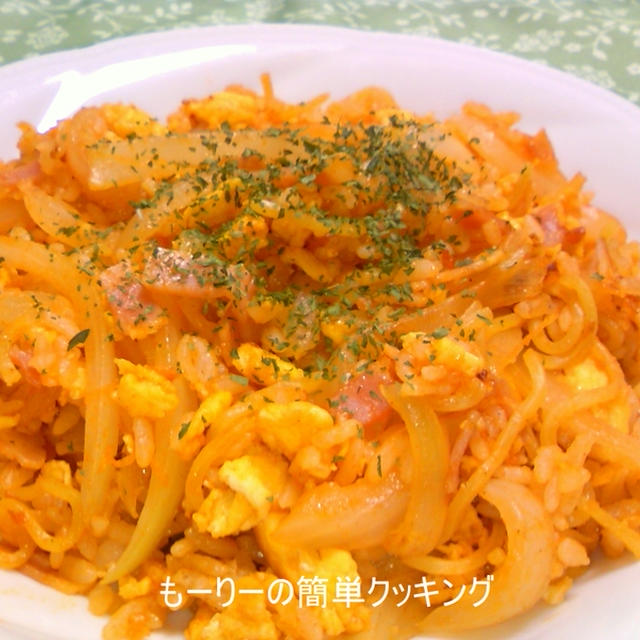 ナポリタンそばめし