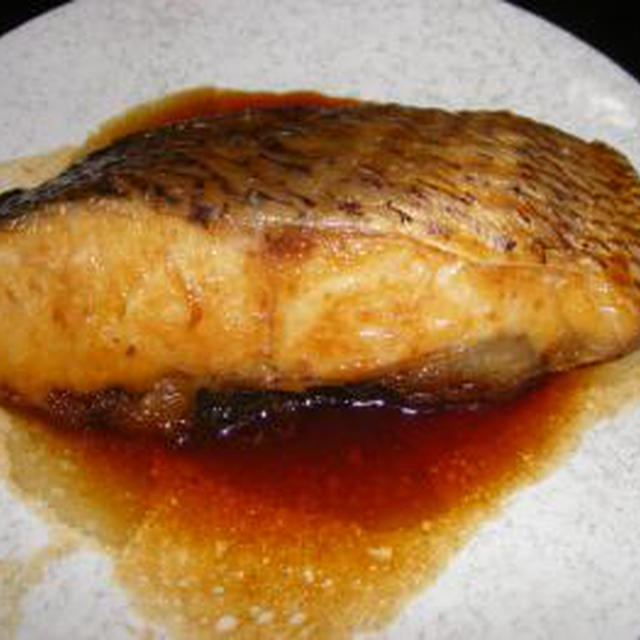 鯛の煮付け