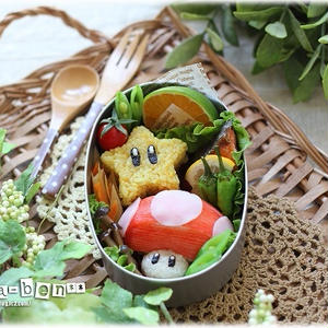 キャラ弁 マリオシリーズ スーパースター スーパーキノコのお弁当 By Yukaxxxさん レシピブログ 料理ブログのレシピ満載