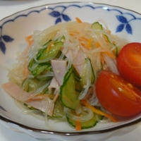 万能調味料「濃縮ポン酢」で、春雨サラダ
