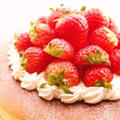 スフレチーズケーキでデコレーションケーキ♪ by あっちゃんさん