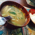 紫蘇と茗荷のお味噌汁ー♪追記有。 by toukaさん