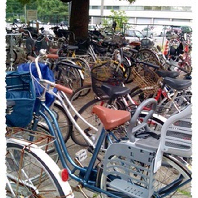 大阪ビジネスパークの自転車の停め方がヒドイ