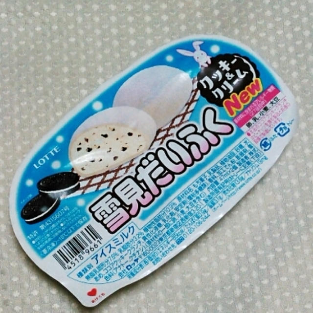 おやつ☆雪見だいふくクッキー＆クリーム