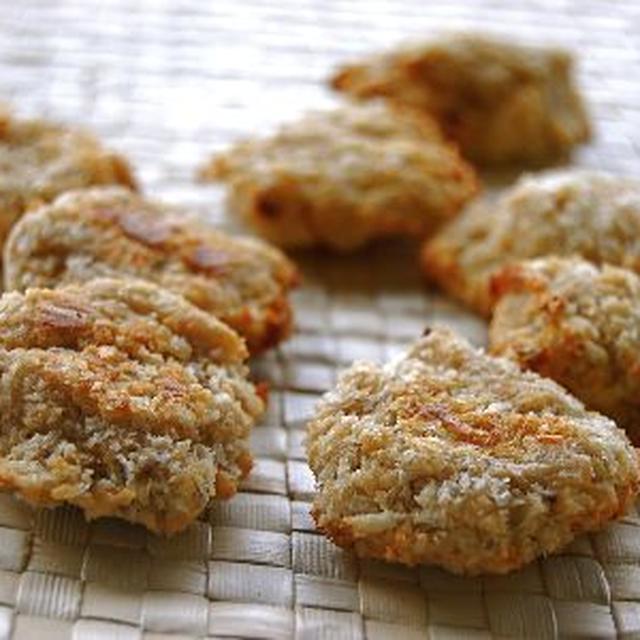 バナナとパン粉のもっちりクッキー