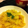 カボチャのクリームパスタ