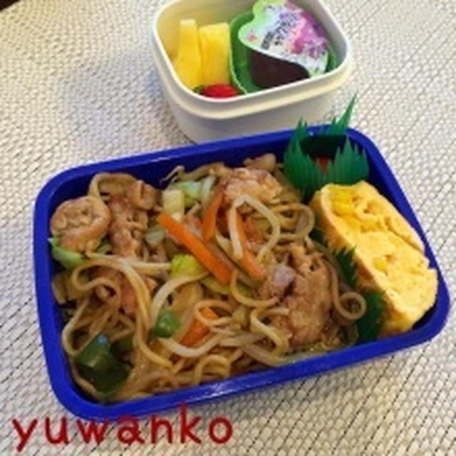 焼きそば弁当、再び。
